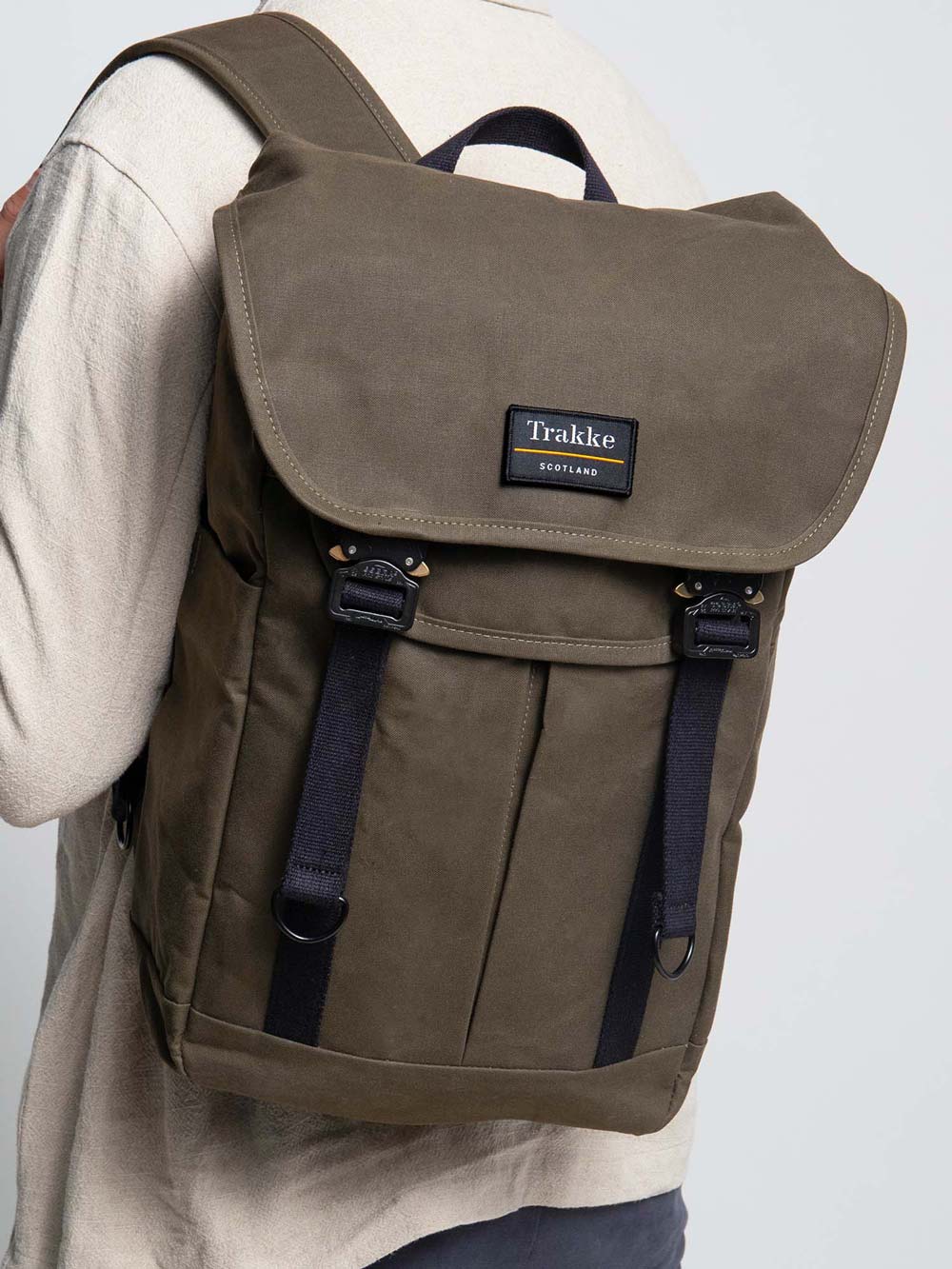 Waxed Canvas Backpacks - Handmade in Scotland - Trakke