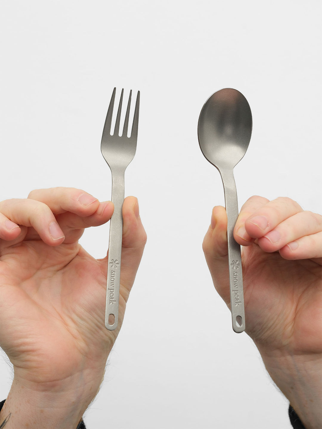 Titanium Fork & Spoon Set