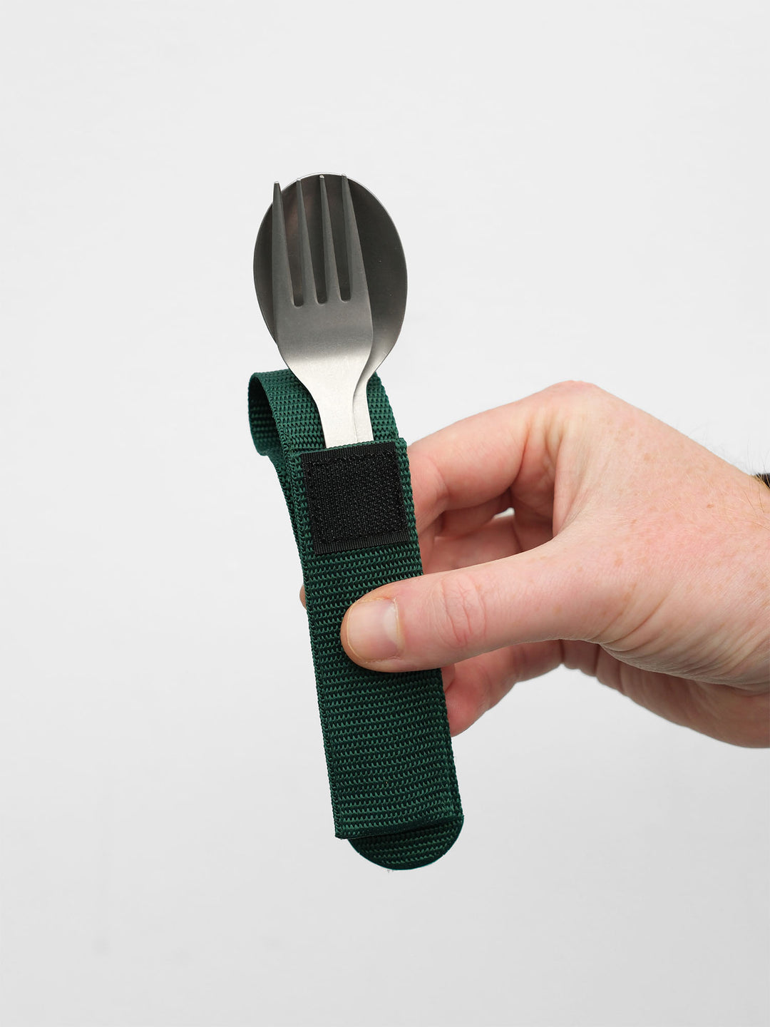 Gabel- und Löffelset aus Titan