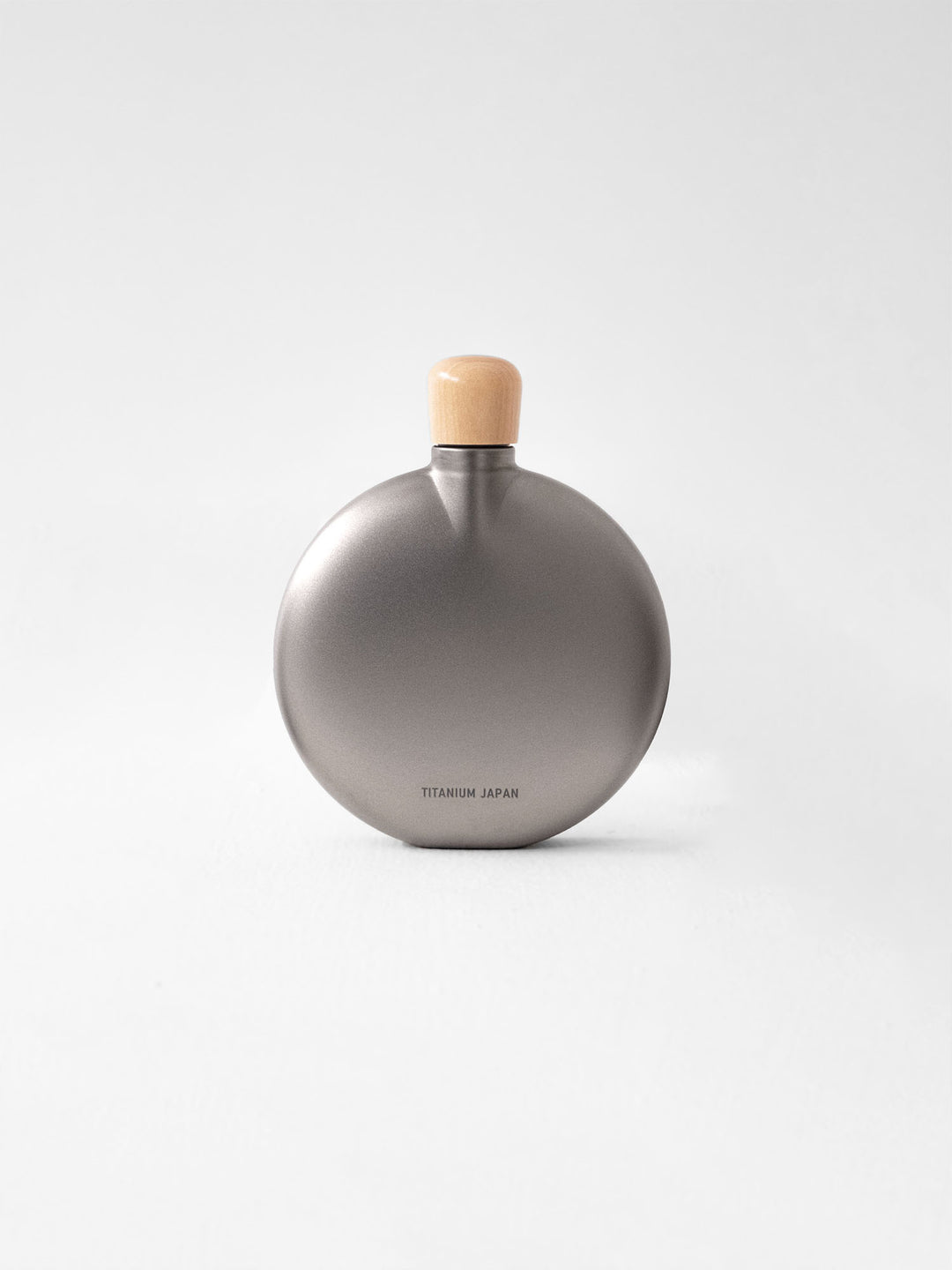 Titanium Curved Flask 5 oz